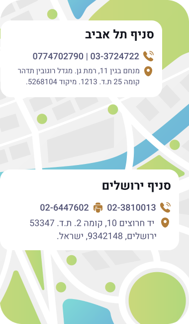 כתובת המשרד - משרד עורכי דין מיכאל דקר ושות'