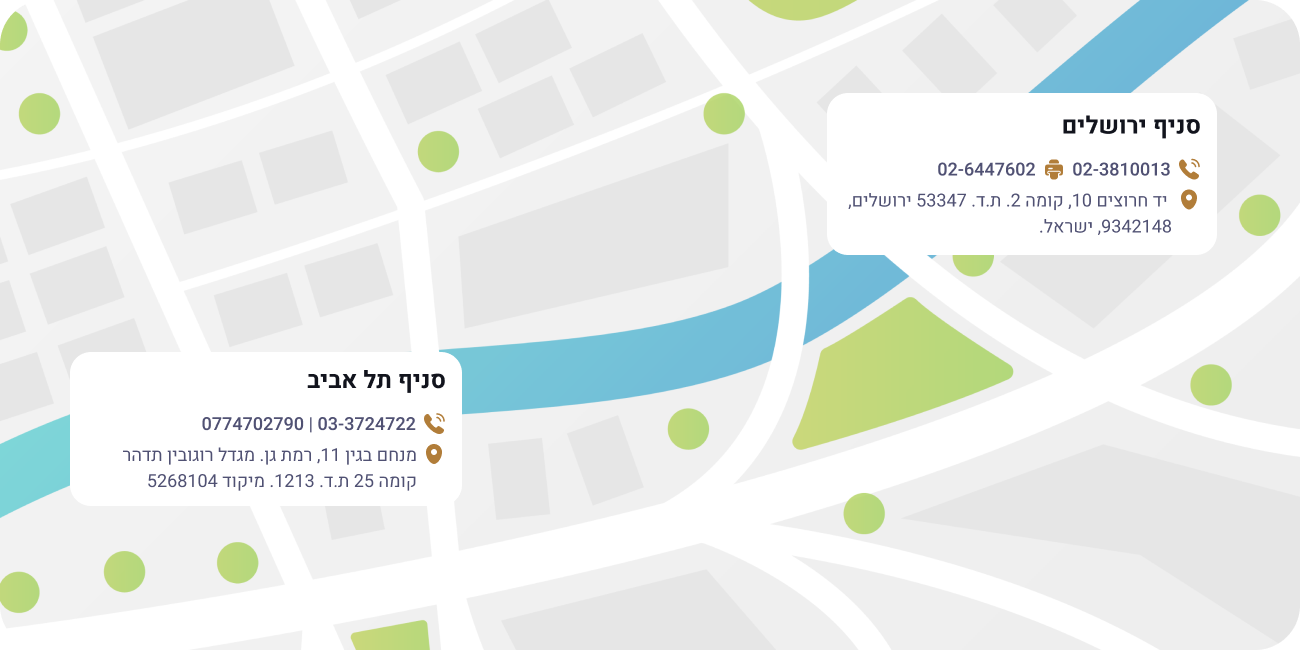 כתובת המשרד - משרד עורכי דין מיכאל דקר ושות'